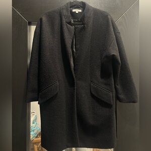 Black coat size small